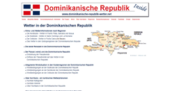 Desktop Screenshot of dominikanische-republik-wetter.net